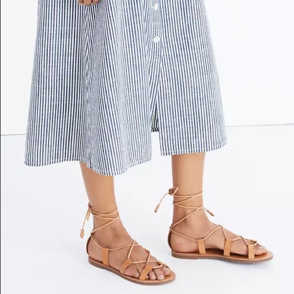 Madewell Shoes - MADEWELL The Boardwalk Lace-Up Sandal